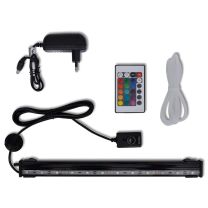  LED-onderwaterlamp voor aquarium met bubbels RGB 32 cm