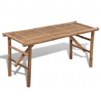  Tuinbank inklapbaar 118 cm bamboe