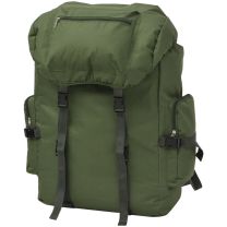  Rugzak legerstijl 65 L groen