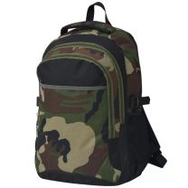  Rugzak voor school 40 L zwart en camouflage