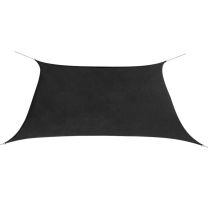  Zonnescherm vierkant 3,6x3,6 m oxford stof antraciet