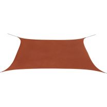  Zonnescherm rechthoekig 2x4 m oxford stof terracottakleur