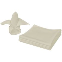  Servetten 25 stuks crme 50x50 cm