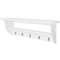  Kapstok barokstijl MDF wit