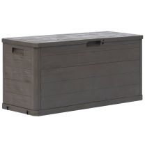 Tuinbox stijlvolle opbergkist 280 L bruin