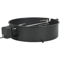  BBQ rotisserie ring 57 cm zwart