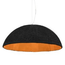  Hanglamp E27 70 cm zwart en goud