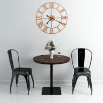  Wandklok 40 cm metaal goudkleurig