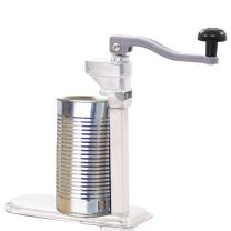  Blikopener 70 cm aluminium en roestvrij staal zilverkleurig
