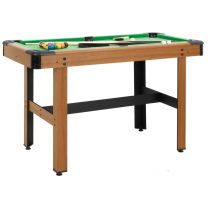  Biljarttafel 4 feet 122x61x76 cm bruin