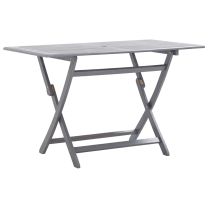  Tuintafel inklapbaar 120x70x75 cm massief acaciahout