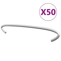 Gabionhaken 50 st 15 cm gegalvaniseerd staal