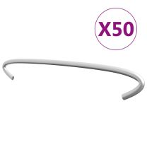 Gabionhaken 50 st 20 cm gegalvaniseerd staal