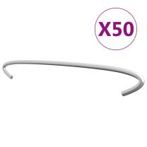 Gabionhaken 50 st 40 cm gegalvaniseerd staal