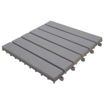  Terrastegels 10 st 30x30 cm massief acaciahout greywash