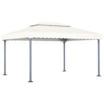  Prieel 400x300 cm aluminium creme