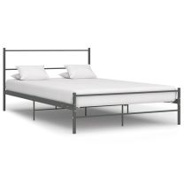  Bedframe metaal grijs 120x200 cm