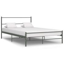  Bedframe metaal grijs 160x200 cm