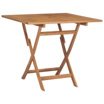  Tuintafel inklapbaar 85x85x76 cm massief teakhout