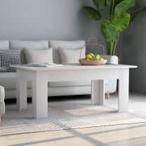  Salontafel 100x60x42 cm spaanplaat wit