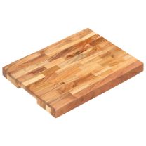  Hakblok 40x30x4 cm massief acaciahout