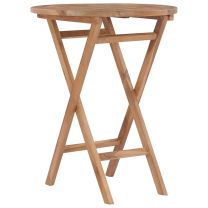  Tuintafel inklapbaar 60 cm massief teakhout