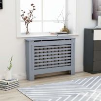  Radiatorombouw 112x19x81,5 cm MDF antraciet