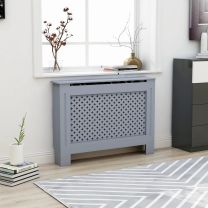  Radiatorombouw 112x19x81,5 cm MDF antraciet