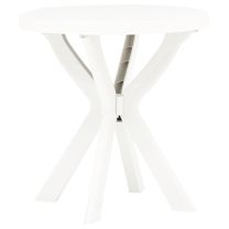  Bistrotafel 70 cm kunststof wit