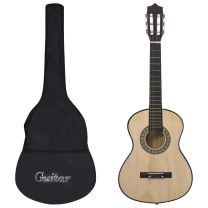  8-delige Gitaarset klassiek kinderen en beginner 1/2 - 34 inch - blank