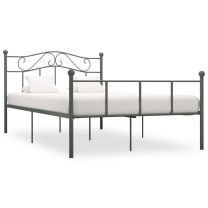  Bedframe metaal grijs 160x200 cm
