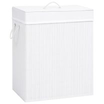  Wasmand 100 L bamboe wit