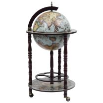  Globebar eucalyptushout blauw