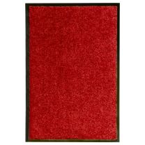 Deurmat wasbaar 40x60 cm rood