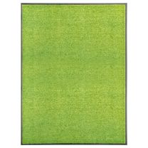  Deurmat wasbaar 90x120 cm groen