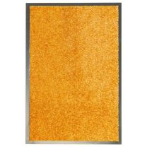  Deurmat wasbaar 40x60 cm oranje
