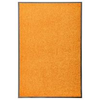  Deurmat wasbaar 60x90 cm oranje