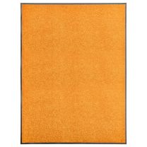  Deurmat wasbaar 90x120 cm oranje