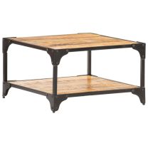  Salontafel 60x60x35 cm massief mangohout