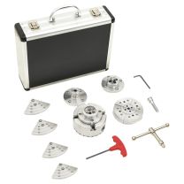  Houtklauwplatenset voor 3,75 inch zelfcentrerend staal