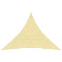  Zonnezeil 160 g/m 3x3x3 m HDPE beige