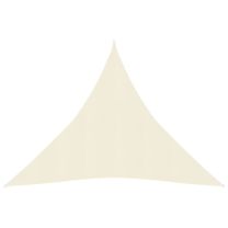  Zonnezeil 160 g/m 4,5x4,5x4,5 m HDPE crmekleurig