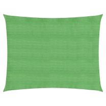  Zonnezeil 160 g/m 3,5x4,5 m HDPE lichtgroen