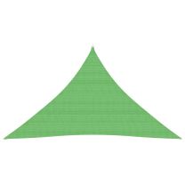  Zonnezeil 160 g/m 3x3x4,2 m HDPE lichtgroen