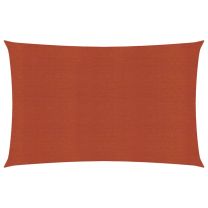  Zonnezeil 160 g/m 2x4,5 m HDPE terracottakleurig