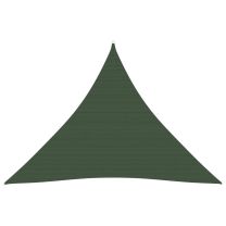  Zonnezeil 160 g/m 4,5x4,5x4,5 m HDPE donkergroen