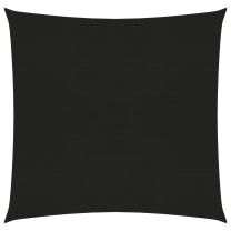  Zonnezeil 160 g/m 2x2 m HDPE zwart