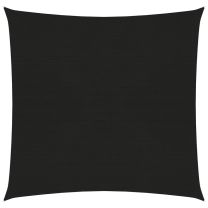  Zonnezeil 160 g/m 2,5x2,5 m HDPE zwart