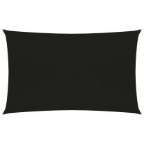  Zonnezeil 160 g/m 2x4,5 m HDPE zwart