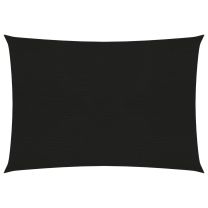  Zonnezeil 160 g/m 2,5x4 m HDPE zwart